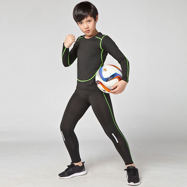 2pcs kids running sets youth soccer basketball tennis pants long sleeve shirts tights sports jogging leggings fitness underwear, Black;blue
2pcs kids running sets youth soccer basketball tennis pants long sleeve shirts tights sports jogging leggings fitness underwear, Black;blue