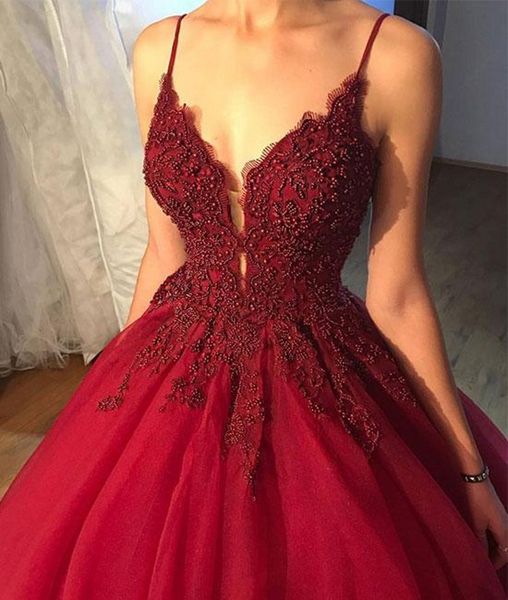 dark red ball gown quinceanera dresses spaghetti straps beading organza floor length backless sweet 16 dresses ball gown prom dresses, Black
dark red ball gown quinceanera dresses spaghetti straps beading organza floor length backless sweet 16 dresses ball gown prom dresses, Black
