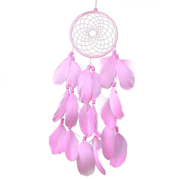 pink feathers wind dream catcher handmade wall hanging home car decoration ornament craft wind chimes hanging decor
pink feathers wind dream catcher handmade wall hanging home car decoration ornament craft wind chimes hanging decor
