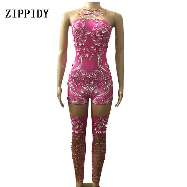 sparkly pink crystals jumpsuit women birthday celebrate outfit costume female singer bling bodysuit performance dance wear, Black;red
sparkly pink crystals jumpsuit women birthday celebrate outfit costume female singer bling bodysuit performance dance wear, Black;red