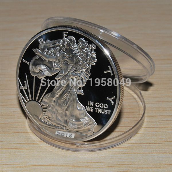 5pcs/lot - 2016 1 troy oz .999 silver american eagle $1 coins