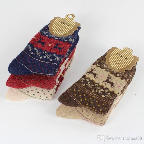wholesale-10pairs christmas snowflake deer design womens wool socks warm winter cute comfortable 5 colors ing, Black
wholesale-10pairs christmas snowflake deer design womens wool socks warm winter cute comfortable 5 colors ing, Black