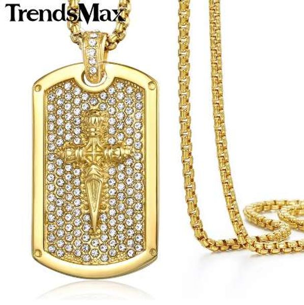 hip hop iced out bling full rhinestone cross tag men's pendant necklaces gold stainless steel chain for men sports jewelry kn551, Silver
hip hop iced out bling full rhinestone cross tag men's pendant necklaces gold stainless steel chain for men sports jewelry kn551, Silver