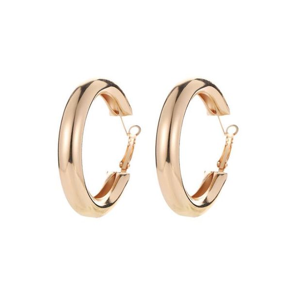 50mm diameter wide alloy punk hoop earrings fashion jewelry statement earring for women 2019 brincos wholesale gift, Golden;silver
50mm diameter wide alloy punk hoop earrings fashion jewelry statement earring for women 2019 brincos wholesale gift, Golden;silver