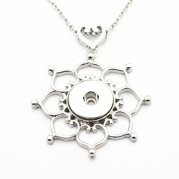 6pcs/lot siver hollow out flower snap pendant fit 18mm ginger snap buttons chains necklace diy jewelry, Silver
6pcs/lot siver hollow out flower snap pendant fit 18mm ginger snap buttons chains necklace diy jewelry, Silver