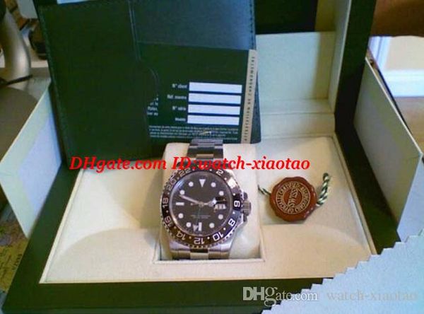 Luxury Watch Wristwatch Stainless Steel Bracelet Black Dial Ceramic 116710 40mm Automatic Blue Luminescent Dial Men's Watch Original Box
Luxury Watch Wristwatch Stainless Steel Bracelet Black Dial Ceramic 116710 40mm Automatic Blue Luminescent Dial Men's Watch Original Box