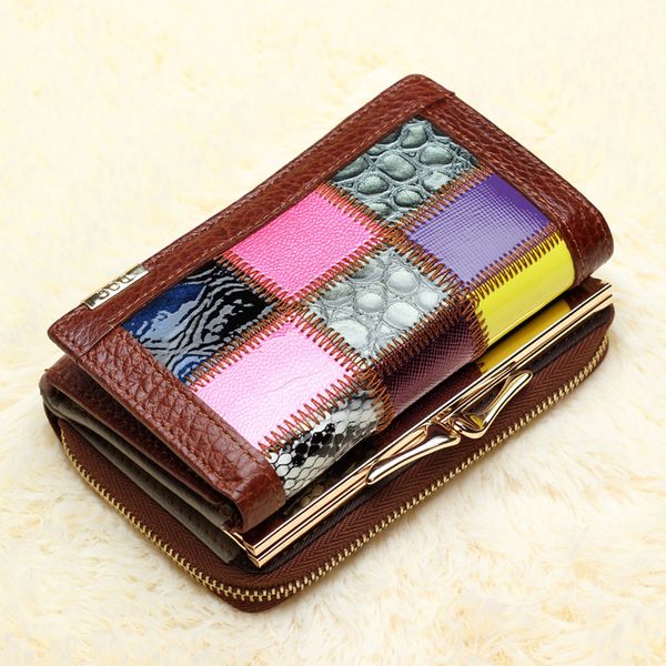 fashion women's short small pocket wallets ladies genuine leather clutch coin mini purse beautiful patchwork design gifts, Red;black
fashion women's short small pocket wallets ladies genuine leather clutch coin mini purse beautiful patchwork design gifts, Red;black
