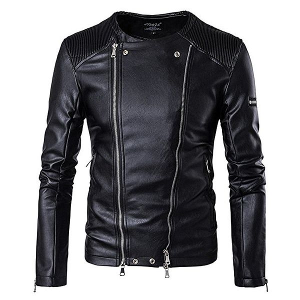 2017 real 2017, selling new european and american large yards, men's fashion big lapel motorcycle, zipper, short leather jacket, Red
2017 real 2017, selling new european and american large yards, men's fashion big lapel motorcycle, zipper, short leather jacket, Red