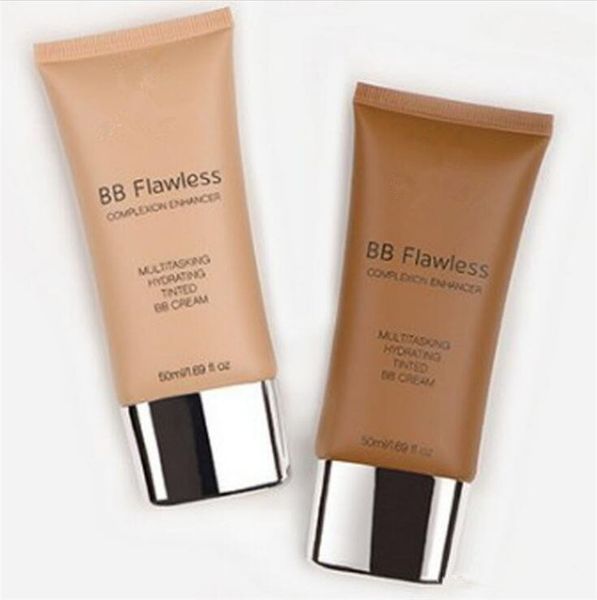 

High Quality Unique Hydrating Tinted BB Cocnealer Cream liquid Foundation Cream 3 Colors Bisque Cream Honey 50ml 6pcs