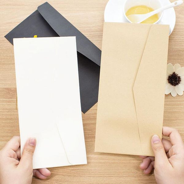20pcs/lot formal business envelope black white craft paper envelopes for card scrapbooking gifts pure color paper money bags
20pcs/lot formal business envelope black white craft paper envelopes for card scrapbooking gifts pure color paper money bags