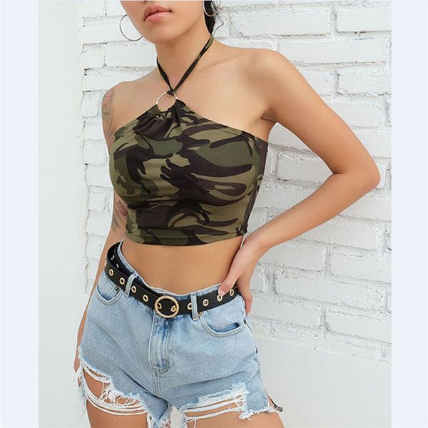 2018 women cotton camis crop tank summer womens vest fashion camisole camouflage printing sleeveless t shirt, White
2018 women cotton camis crop tank summer womens vest fashion camisole camouflage printing sleeveless t shirt, White