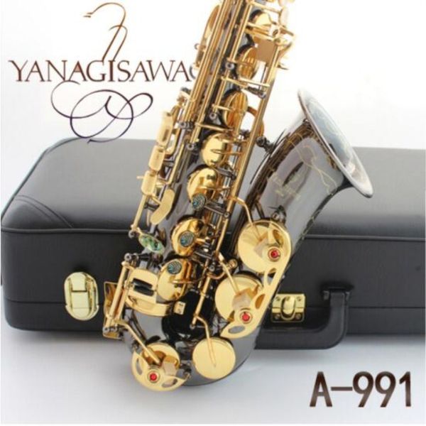 new yanagisawa a-991 eb tune music instrument alto saxophone black nickel gold material super playing saxprofessional
new yanagisawa a-991 eb tune music instrument alto saxophone black nickel gold material super playing saxprofessional