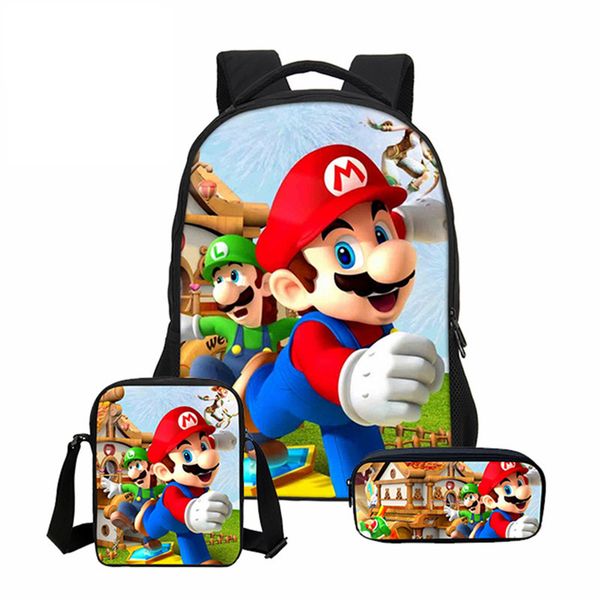 super mario printing backpack 3pcs/set veevanv school bag children combination bookbag school backpack fashion boy daily
super mario printing backpack 3pcs/set veevanv school bag children combination bookbag school backpack fashion boy daily