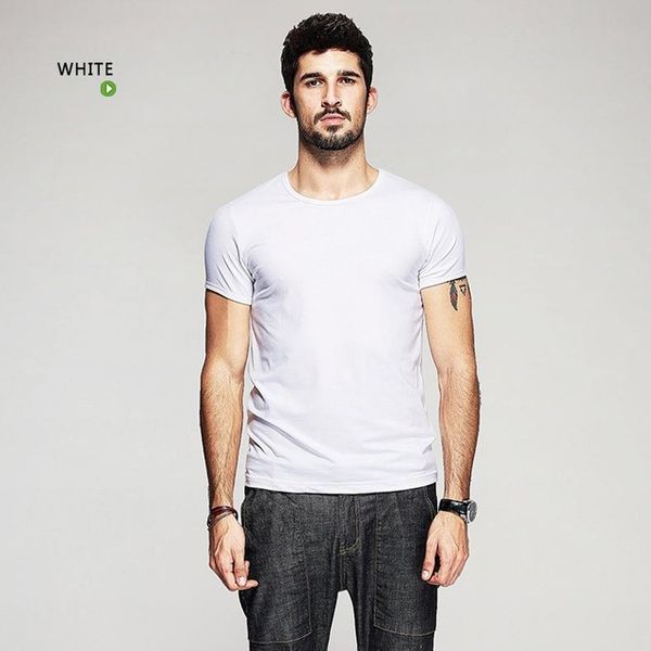o-neck summer mens casual t shirts 10 solid colors brand clothing man's wear short sleeve slim t-shirts tees plus size, White;black
o-neck summer mens casual t shirts 10 solid colors brand clothing man's wear short sleeve slim t-shirts tees plus size, White;black