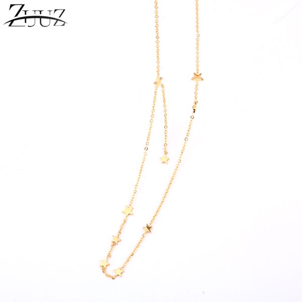 zuuz neckless chocker personalized stainless steel chain choker long star friends pendant necklace women bts accessories, Silver
zuuz neckless chocker personalized stainless steel chain choker long star friends pendant necklace women bts accessories, Silver