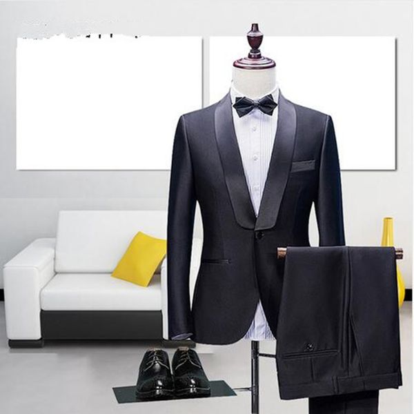 black men suits for wedding shawl lapel men's tuxedos classic suit 2 pieces slim fit handsome groom tuxedos (jacket+pant, White;black
black men suits for wedding shawl lapel men's tuxedos classic suit 2 pieces slim fit handsome groom tuxedos (jacket+pant, White;black
