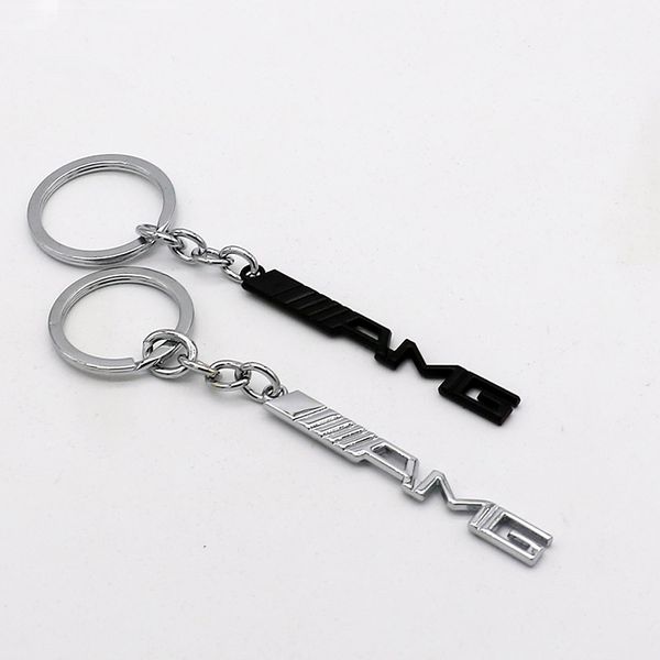 For Mercedes Benz AMG 3D Car Keychain Fashion Metal Letter Design Black Silver Car Logo key Ring key chain Styling
For Mercedes Benz AMG 3D Car Keychain Fashion Metal Letter Design Black Silver Car Logo key Ring key chain Styling