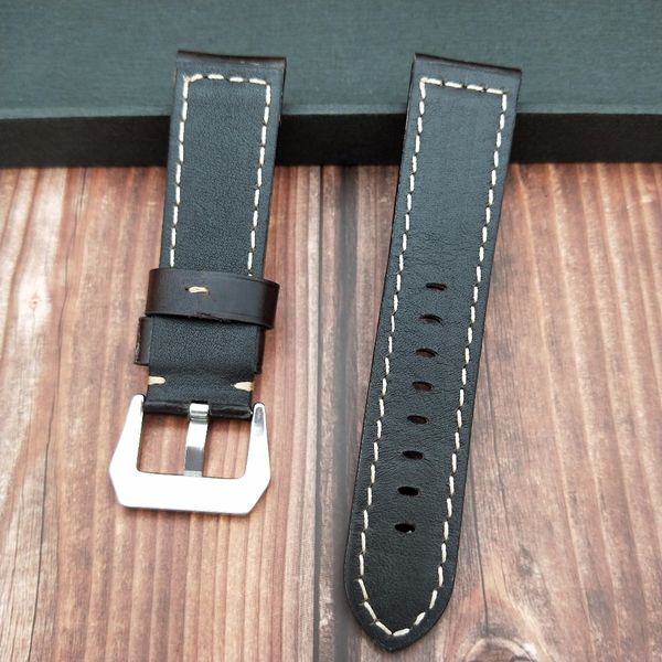 genuine leather watchband red brown 24mm handmand watch wristband silver stainless steel buckle strap for man watch band, Black;brown
genuine leather watchband red brown 24mm handmand watch wristband silver stainless steel buckle strap for man watch band, Black;brown