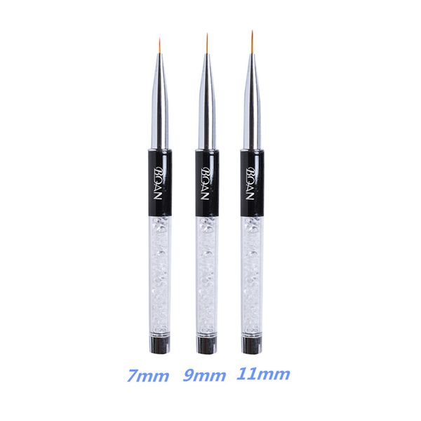 bqan nail a design 7/9/11mm nail brush acrylic nail a dotting painting drawing polish brush pen tools 3 size, Yellow
bqan nail a design 7/9/11mm nail brush acrylic nail a dotting painting drawing polish brush pen tools 3 size, Yellow