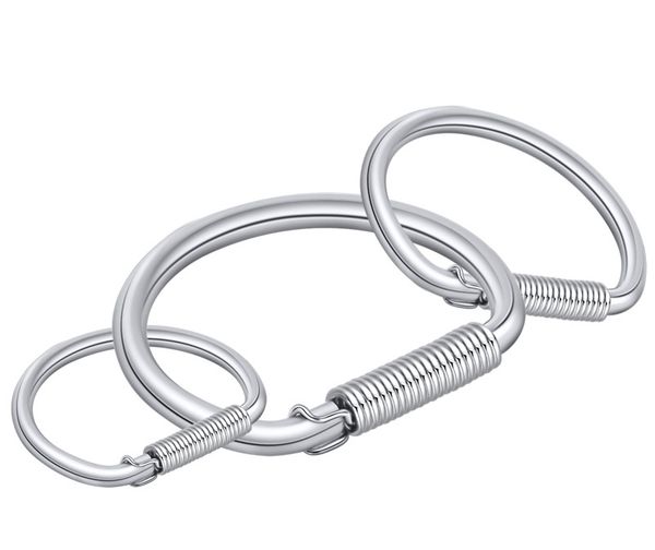 creative d shape key rings stainless steel carabiner snap spring hook clip car key holder rings 3 size, Slivery;golden
creative d shape key rings stainless steel carabiner snap spring hook clip car key holder rings 3 size, Slivery;golden