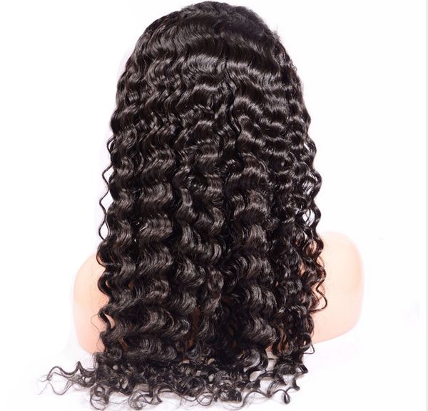 brazilian wig human hair front lace deep curl remy vrigin natural color woman active demand hand-made 130% density swiss lace baby hair, Black;brown
brazilian wig human hair front lace deep curl remy vrigin natural color woman active demand hand-made 130% density swiss lace baby hair, Black;brown