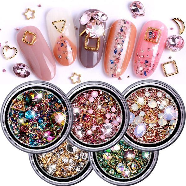 viinuro 1 box mixed colorful rhinestones for nails 3d crystal stones for nail art decorations diy design manicure diamonds, Silver;gold
viinuro 1 box mixed colorful rhinestones for nails 3d crystal stones for nail art decorations diy design manicure diamonds, Silver;gold