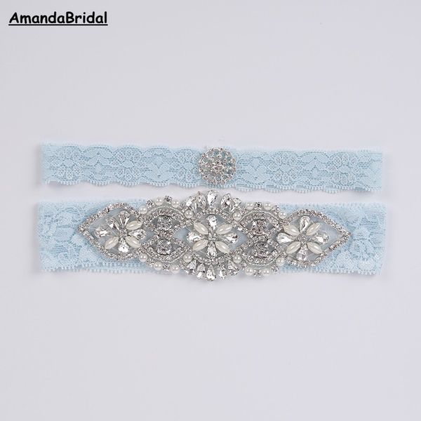 amandabridal womens wedding accessories garter hand-beaded sky blue lace bridal garter sets couture pearl crystal rhinestone, White
amandabridal womens wedding accessories garter hand-beaded sky blue lace bridal garter sets couture pearl crystal rhinestone, White