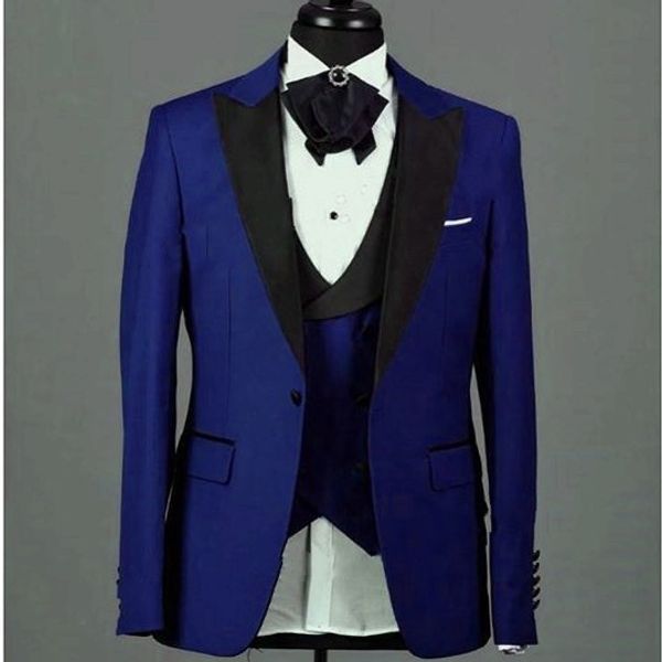 brand new groomsmen royal blue groom tuxedos peak black lapel men suits wedding man bridegroom (jacket + pants + vest + tie) l206, Black;gray
brand new groomsmen royal blue groom tuxedos peak black lapel men suits wedding man bridegroom (jacket + pants + vest + tie) l206, Black;gray