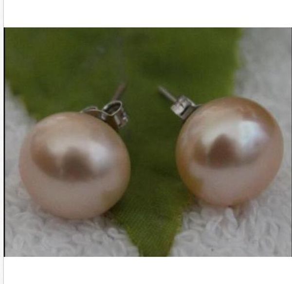 huge perfect 11-12mm pink purple south sea pearl earrings 14k white gold, Golden;silver
huge perfect 11-12mm pink purple south sea pearl earrings 14k white gold, Golden;silver