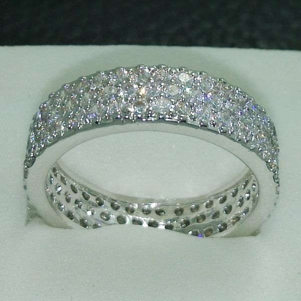 choucong fashion jewelry 10kt gold filled white stone 5a zircon stone band wedding ring sz 5-11 gift, Slivery;golden
choucong fashion jewelry 10kt gold filled white stone 5a zircon stone band wedding ring sz 5-11 gift, Slivery;golden