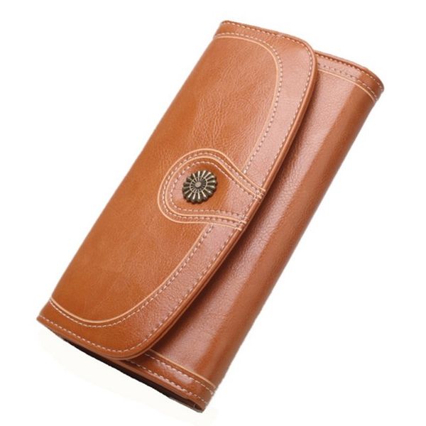 new fashion women wallet long design clutch wallets pu leather female zipper hasp retro coin purse oil wax skin bag, Red;black
new fashion women wallet long design clutch wallets pu leather female zipper hasp retro coin purse oil wax skin bag, Red;black