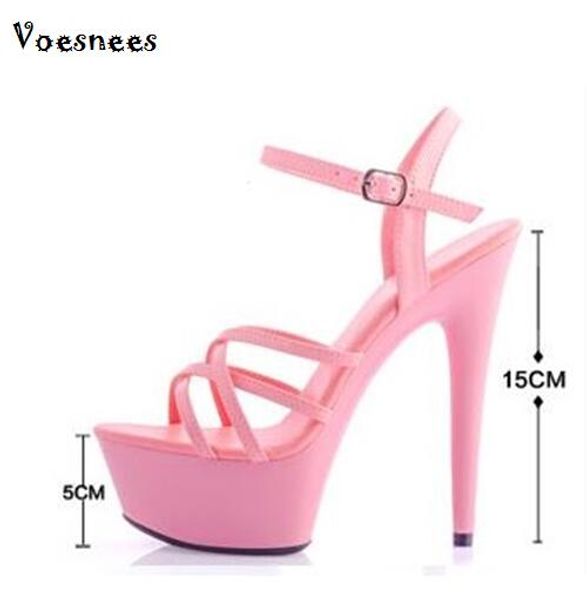 model catwalk shoes 2017 high heels 13 / 15cm with thick bottom strap waterproof table sandals model catwalk shoes plus size 44, Black
model catwalk shoes 2017 high heels 13 / 15cm with thick bottom strap waterproof table sandals model catwalk shoes plus size 44, Black