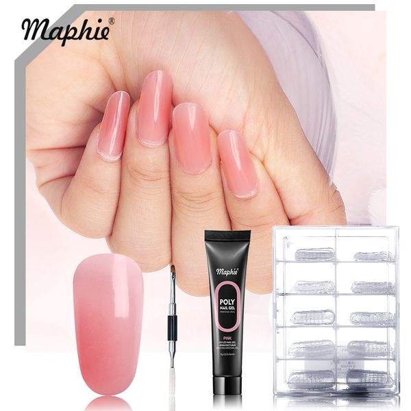 maphie 3pcs/lot poly gel nail art gel set soak off extension led pink color builder false nails brush manicure tools kit, Red;pink
maphie 3pcs/lot poly gel nail art gel set soak off extension led pink color builder false nails brush manicure tools kit, Red;pink