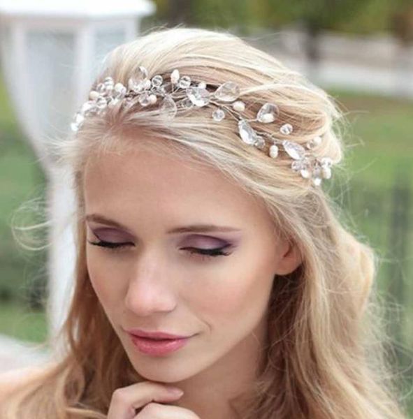 bridal headwear, hair ornaments, wedding accessories, wedding dress accessories, white water drops, Silver
bridal headwear, hair ornaments, wedding accessories, wedding dress accessories, white water drops, Silver