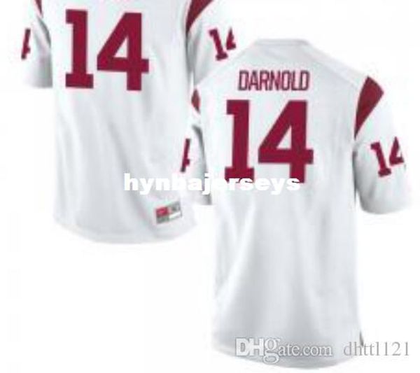 men #14 white sam darnold usc trojans alumni jersey stitched football jerseys, Black;red
men #14 white sam darnold usc trojans alumni jersey stitched football jerseys, Black;red