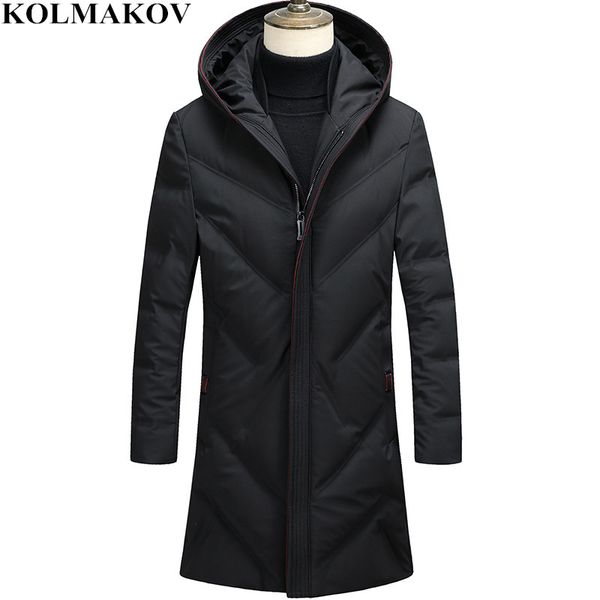 kolmakov men's clothing 2018 new fashion long mens 80% white duck down coats and jackets slim outwear mans winter thicken coats, Black
kolmakov men's clothing 2018 new fashion long mens 80% white duck down coats and jackets slim outwear mans winter thicken coats, Black