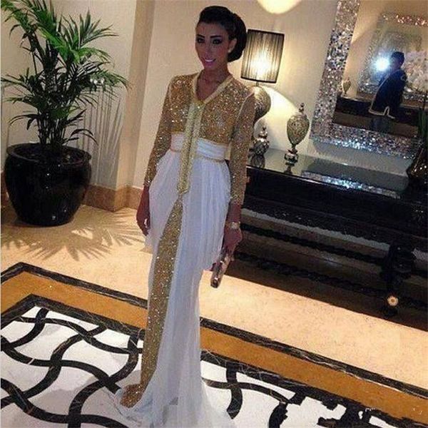 2019 Sequins Chiffon Prom Dresses Arabic Formal Evening Gowns In Dubai With White Train Moroccan Formal
2019 Sequins Chiffon Prom Dresses Arabic Formal Evening Gowns In Dubai With White Train Moroccan Formal