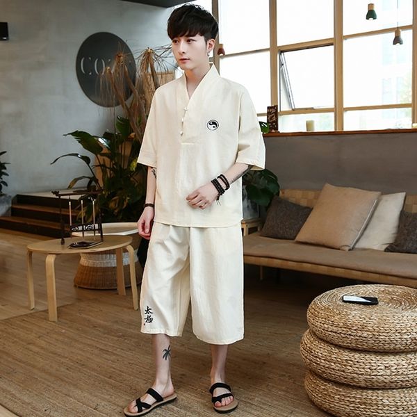 traditional chinese clothing for men two piece set and pants casual loose clothing sets two piece set summer ta214, Red
traditional chinese clothing for men two piece set and pants casual loose clothing sets two piece set summer ta214, Red