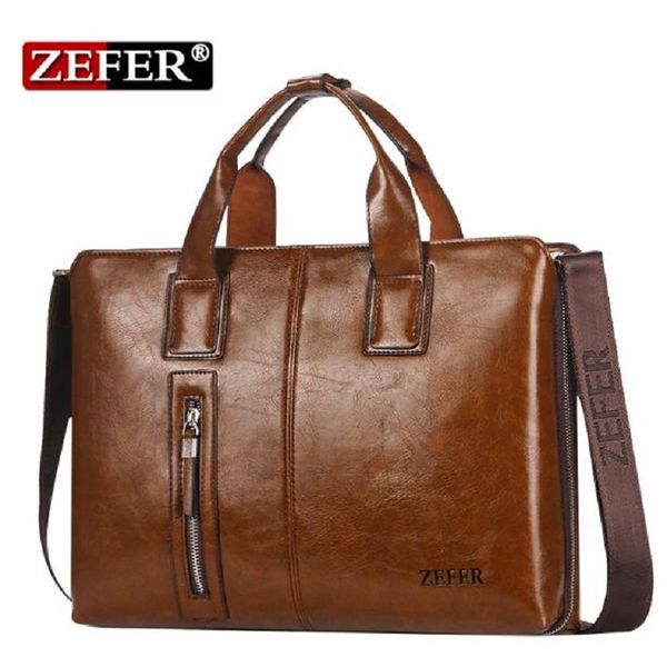 wholesale- new zefer new 2016 handbags fashion versatile composite leather zefer male business bag briefcase men shoulder bags
wholesale- new zefer new 2016 handbags fashion versatile composite leather zefer male business bag briefcase men shoulder bags