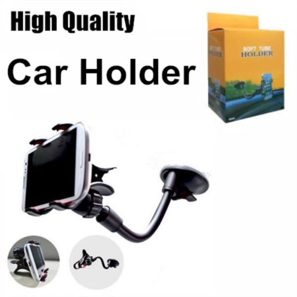 soft tube car mount universal windshield dashboard mobile phone car holder 360 degree rotation car holder with strong suction cup x clamp
soft tube car mount universal windshield dashboard mobile phone car holder 360 degree rotation car holder with strong suction cup x clamp