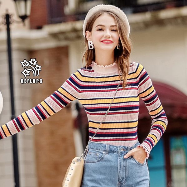 2018 fashion casual ladies blouse round collar knitted sweater winter and spring keep warm irregular women sweaters long sleeve crew neck a6, White;black
2018 fashion casual ladies blouse round collar knitted sweater winter and spring keep warm irregular women sweaters long sleeve crew neck a6, White;black