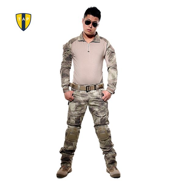 us tactical camouflage uniform army suit combat shirt multicam shirts knee pad pants paintball hunting clothes, White;black
us tactical camouflage uniform army suit combat shirt multicam shirts knee pad pants paintball hunting clothes, White;black