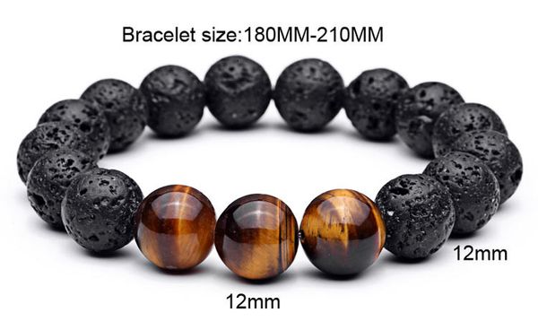bracelet tiger eye natural stone beads bracelet buddha charm bracelets & bangle mew men lava stone stainless steel, Black
bracelet tiger eye natural stone beads bracelet buddha charm bracelets & bangle mew men lava stone stainless steel, Black