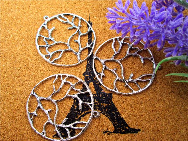 24pcs-circle tree charms, antique tibetan silver circle tree charms penant 40mm, Bronze;silver
24pcs-circle tree charms, antique tibetan silver circle tree charms penant 40mm, Bronze;silver