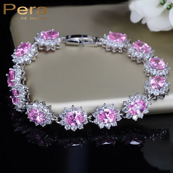 pera elegant sterling silver light pink cluster flower shape big cubic zirconia stone jewelry bracelet & bangle for women b013, Black
pera elegant sterling silver light pink cluster flower shape big cubic zirconia stone jewelry bracelet & bangle for women b013, Black
