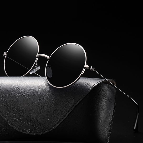 2019 classic round sunglasses men women brand designer polarized lens driving sun glasses men women uv400, White;black
2019 classic round sunglasses men women brand designer polarized lens driving sun glasses men women uv400, White;black