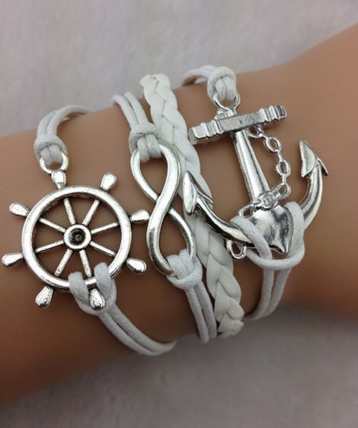 1pcs infinity handmade bracelet.metal charm,wax cord,leather bracelet fashionable jewerlly bracelet 774, Golden;silver
1pcs infinity handmade bracelet.metal charm,wax cord,leather bracelet fashionable jewerlly bracelet 774, Golden;silver