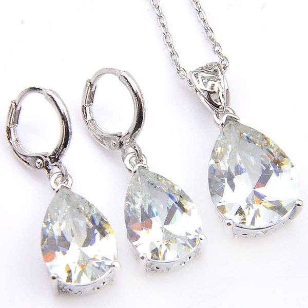 luckyshine 5 sets women fashion earring pendants sets white z crystal cz 925 silver necklaces pendants earrings wedding jewelry sets
luckyshine 5 sets women fashion earring pendants sets white z crystal cz 925 silver necklaces pendants earrings wedding jewelry sets