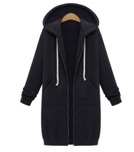 fashion solid color hoodies women autumn winter spring loose hooded long sleeved with velvet female clothing, Black
fashion solid color hoodies women autumn winter spring loose hooded long sleeved with velvet female clothing, Black