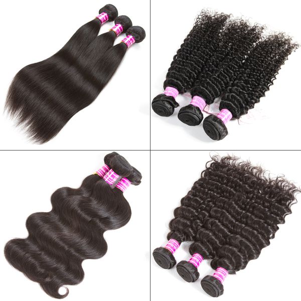 peruvian straight human hair bundles unprocessed brazilian virgin body deep water wave human hair weave kinky curly human hair extensions, Black
peruvian straight human hair bundles unprocessed brazilian virgin body deep water wave human hair weave kinky curly human hair extensions, Black